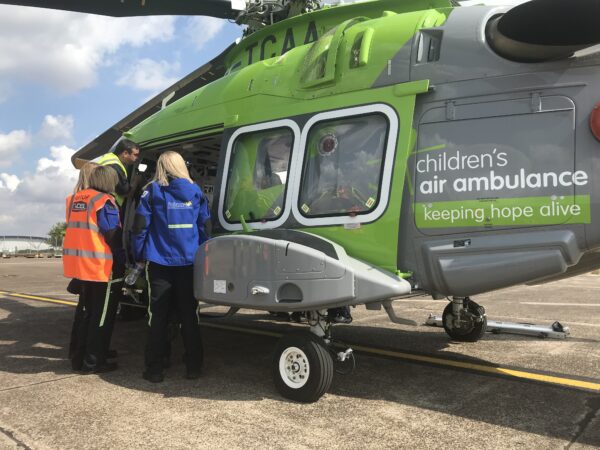 Children's air ambulance charity textile and clothes donations Astra Recycling South England
